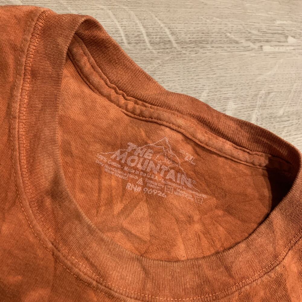 Vintage 2009 The Mountain Lions Big Cat Seaworld T-Shirt Men's 2XL XXL Orange - Picture 5 of 8